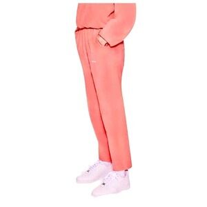 Madhappy Straight Leg Fleece Sweat Pant Cropped‎ Coral Pink Small